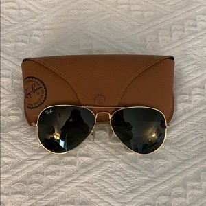 Ray Ban Gold Aviators